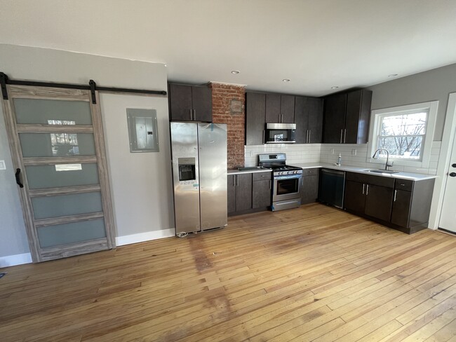 Contemporary kitchen, new appliances - 172 N Clinton St