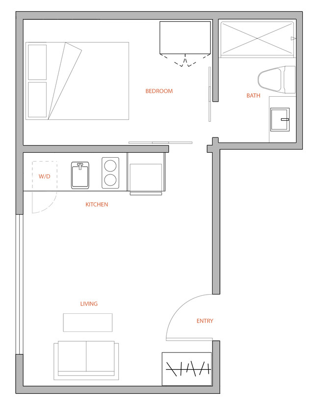 Floorplan - The Mod at Riverwalk