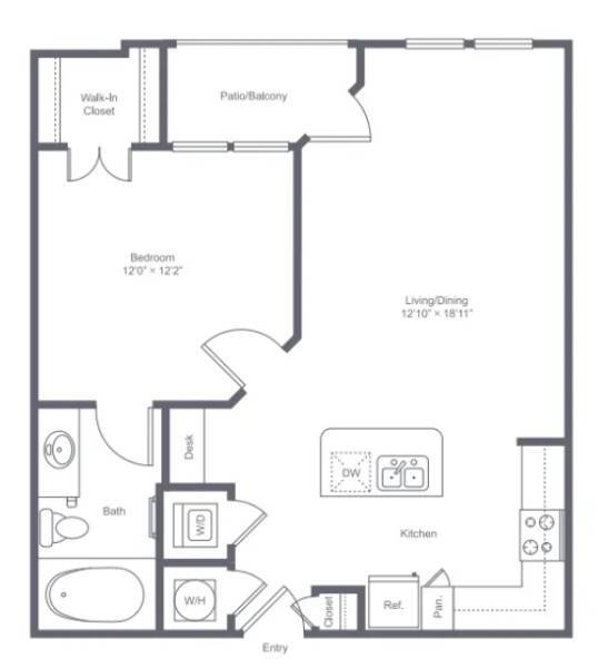 Floorplan - Park Central at Flower Mound