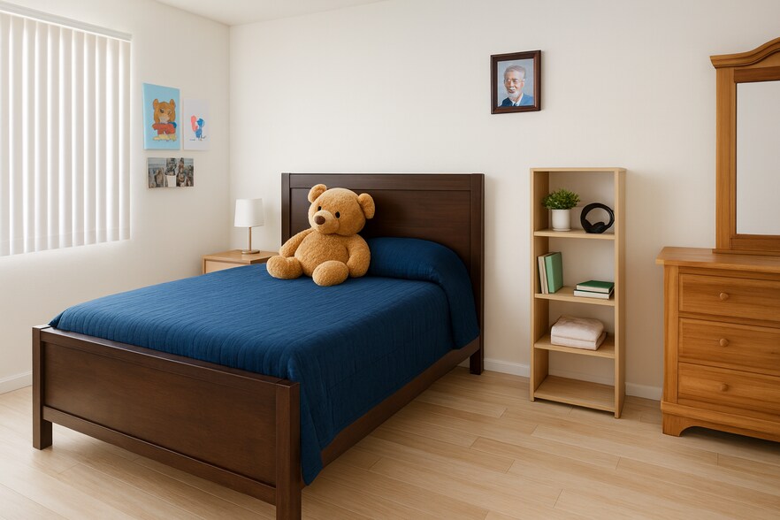 Remodeled Bedroom - 7458 Lockwood St