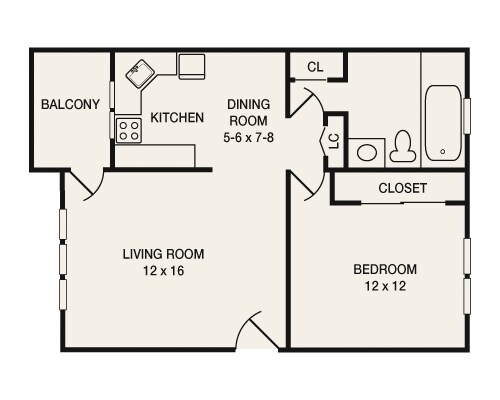 1 BR/1 BA - 800-820 Delafield St