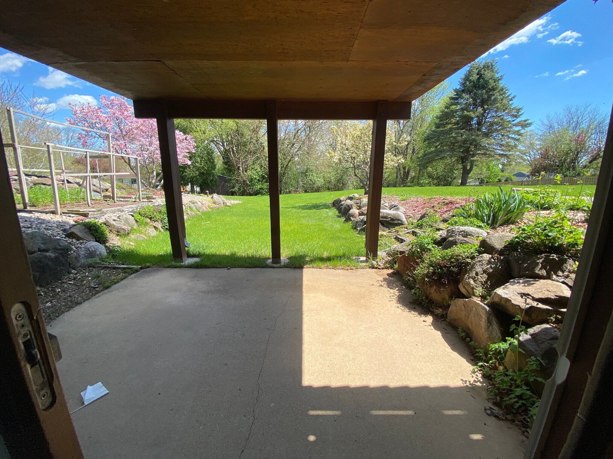 Backyard as Seen from Lower Level Walkout - 2839 Riva Ridge Cir