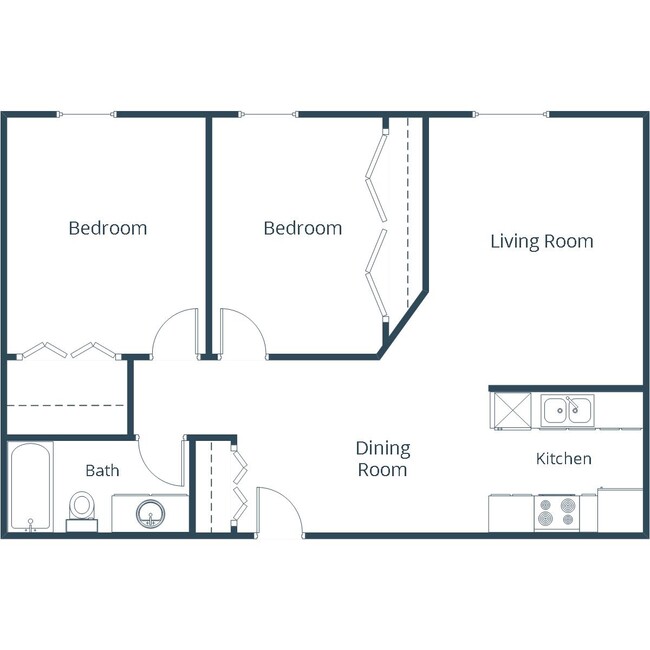 Floorplan - Sterling Pointe Apartment Community