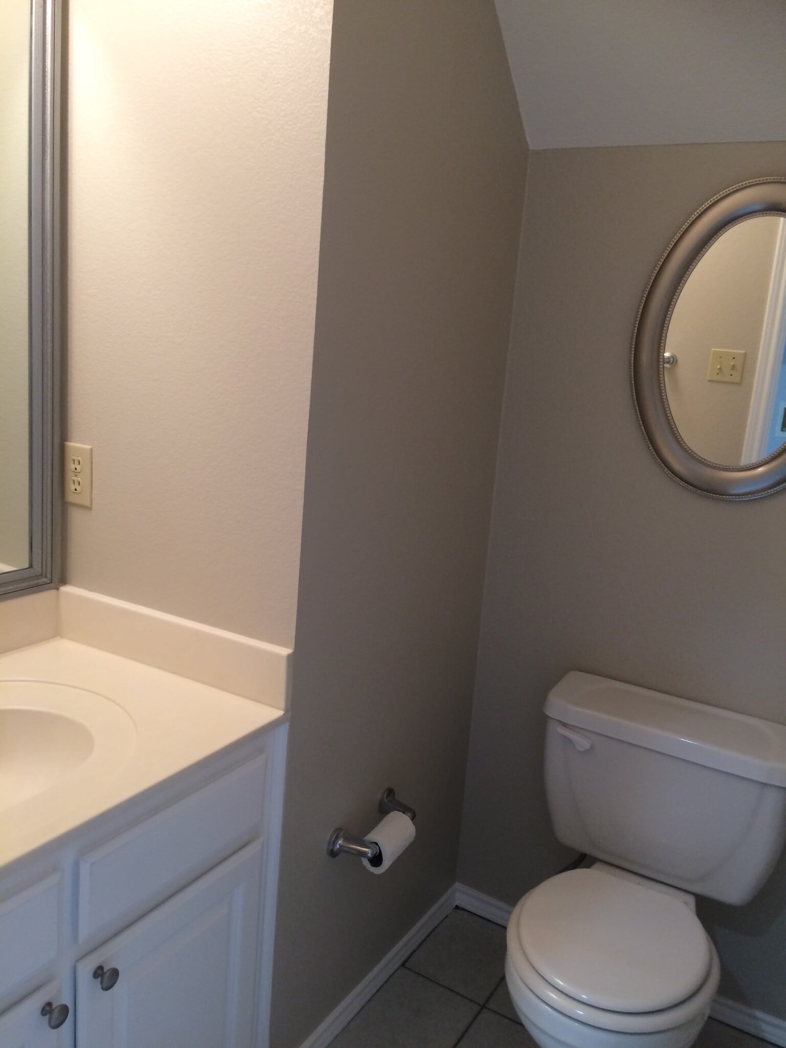Half bath downstairs - 129 Wildwood Ct