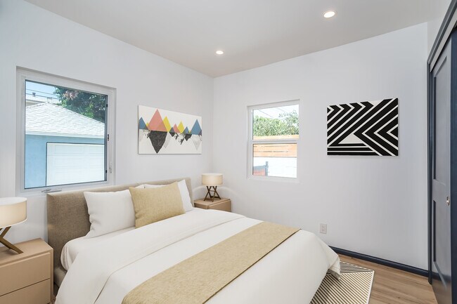 Virtually Staged Bedroom #3 - 1711 S Ridgeley Dr