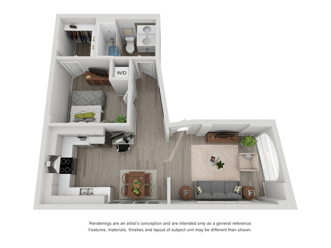 Floorplan - The Fairfax Apartments