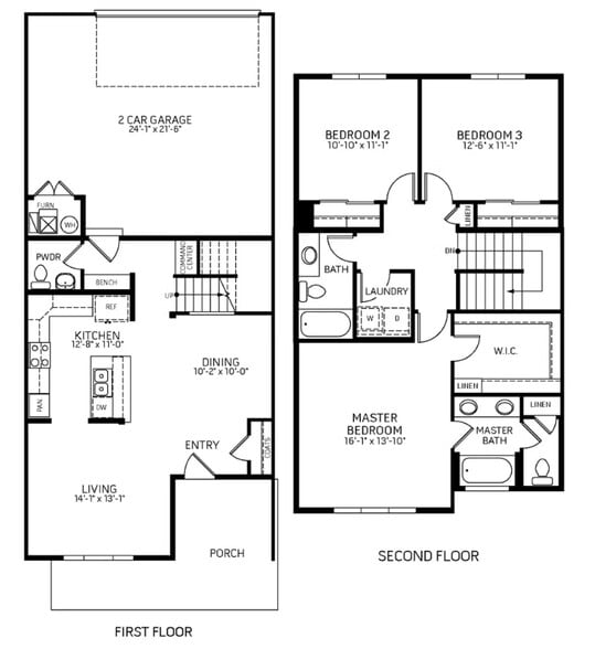 Floor plan - 5030 McKinnon Ct