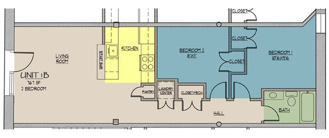 Floorplan - Seventy Five Place