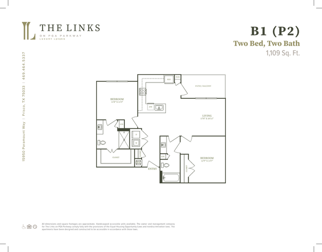 Floorplan - The Links on PGA Parkway - Phase II