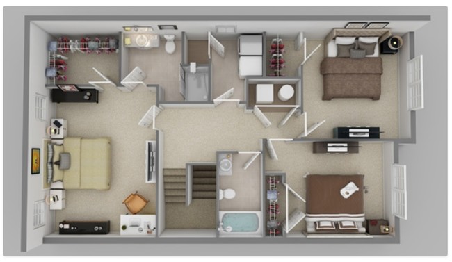 Upper Level 2 - Trinity Manor Luxury Townhomes