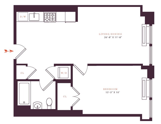 Floorplan - The Nathaniel