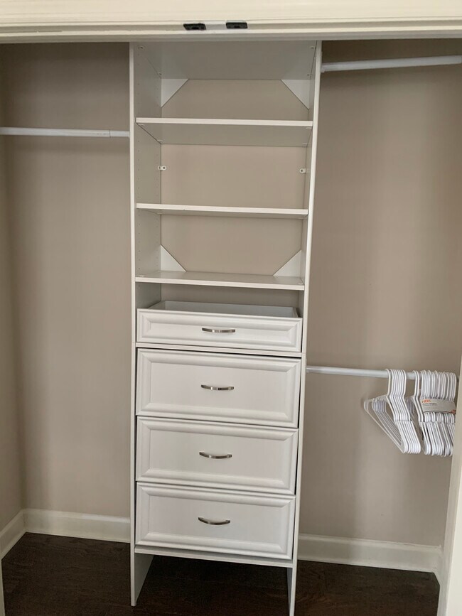 Plenty of closet space and built in closet organizers - 2420 Derbyshire Rd