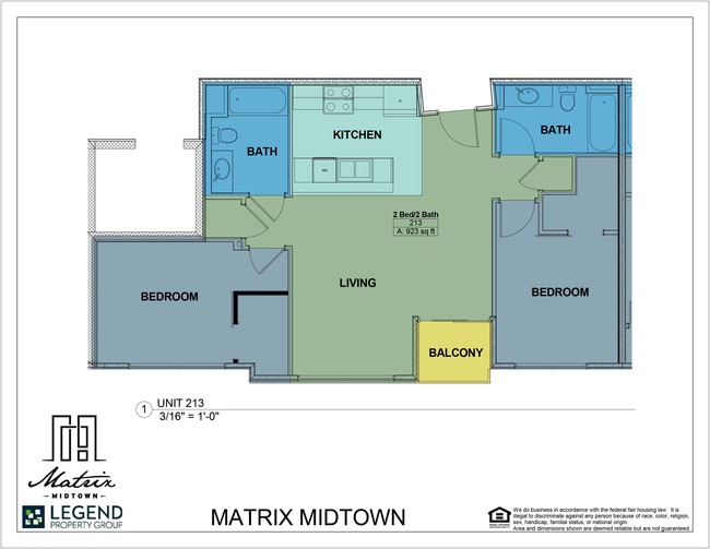 Floorplan - Matrix Midtown