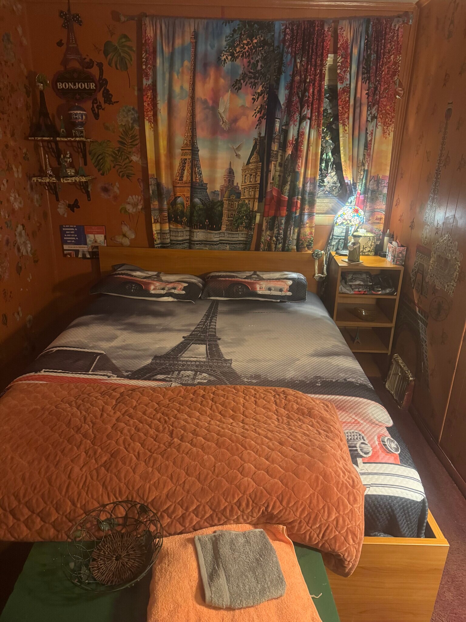 Paris theme room - 1131 Lakeshore Dr