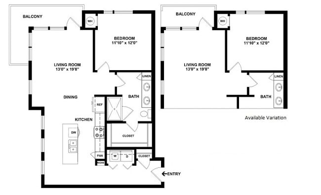 Floorplan - Centric LoHi by Windsor