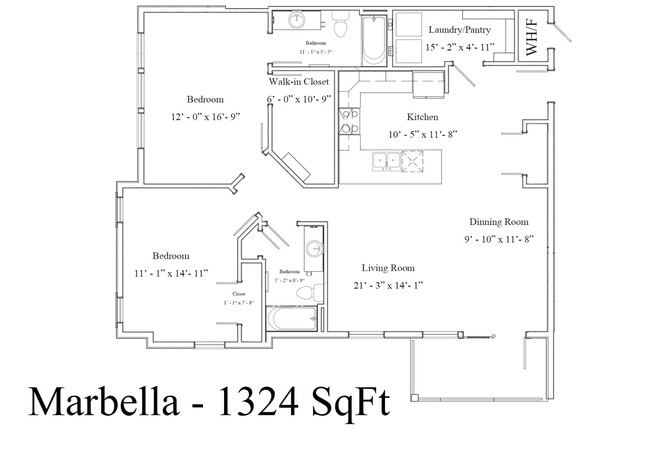 Floorplan - Parkview Apartments