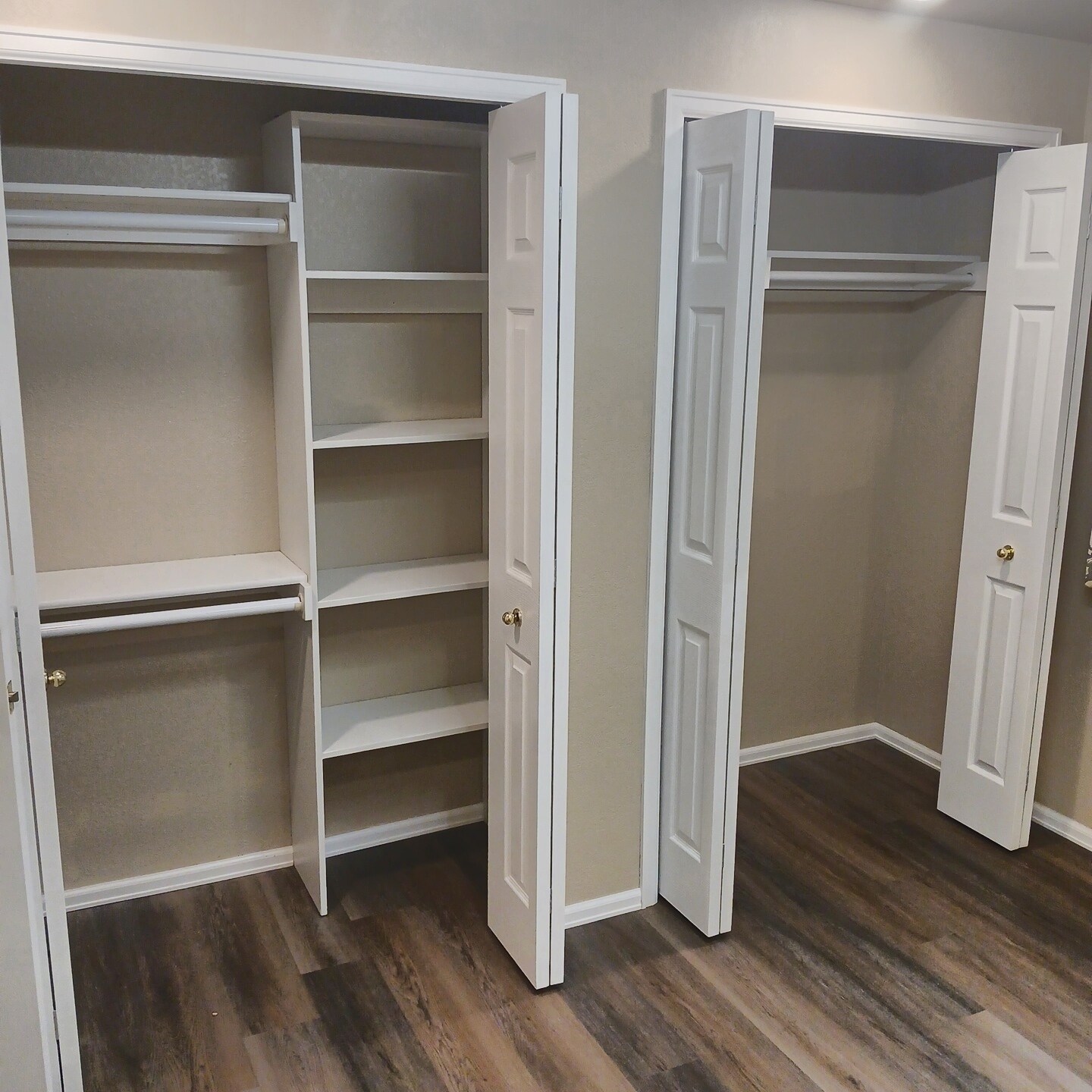 Basement bedroom closet/storage - 7334 Pearly Heath Rd