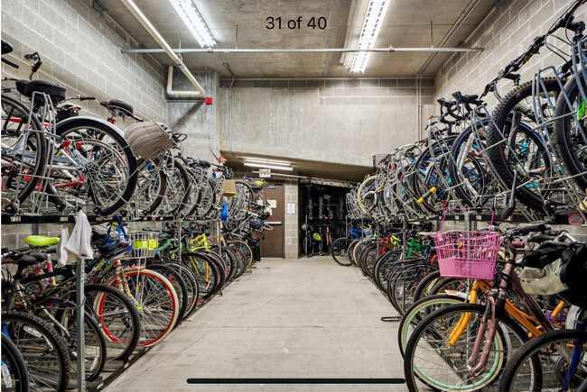 Bike storage - 849 N Franklin St