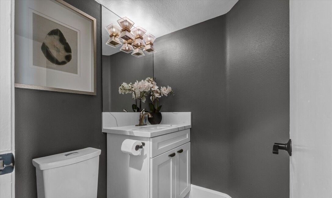Downstairs Powder Room - 3741 Rutherford Ct