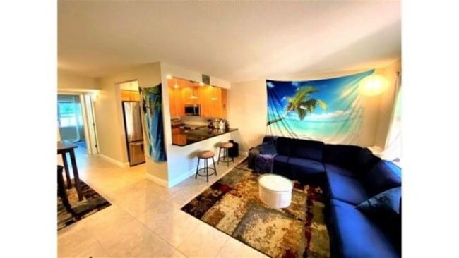 LargeComfy Sectional and Bar Seating - 7801 Ridgewood Ave