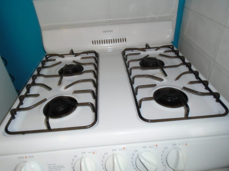 Gas stove - 100 N. 33rd St., Apt 3