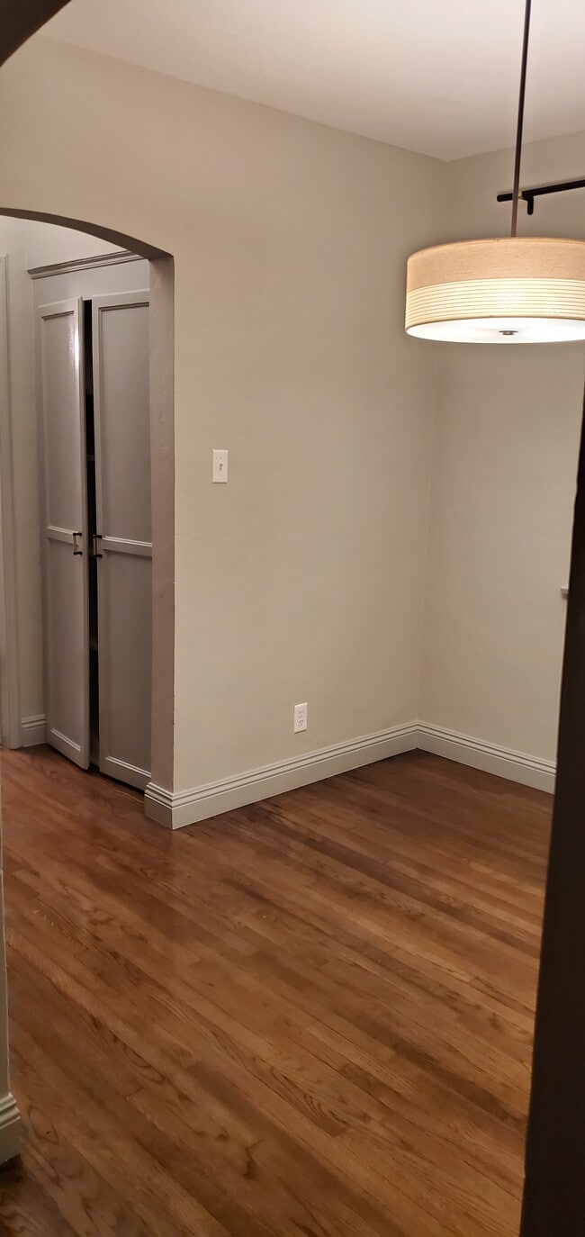 dining room and hall - 614 N Madison Ave