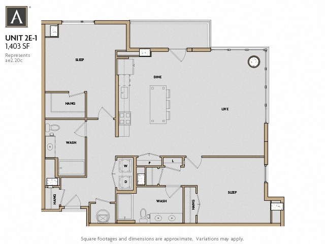 Floorplan - Aertson Midtown