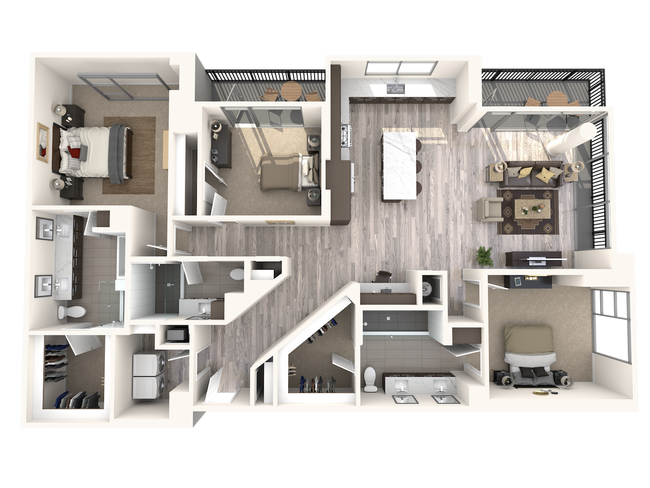 Floorplan - Gables Residences