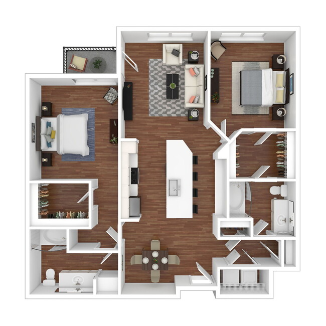 Floorplan - 7166 at Belmar