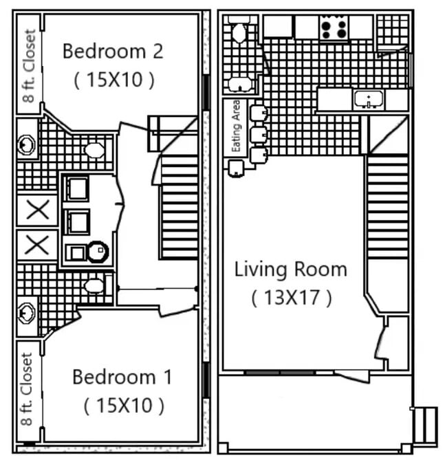 Floorplan - University Village Student Housing