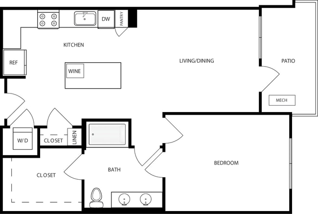 Floorplan - Mara Pacific Beach