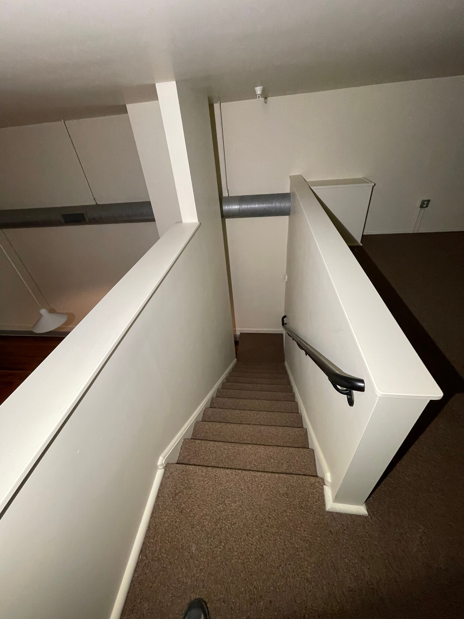 Stairway to the second floor loft - 905 Liberty Ave