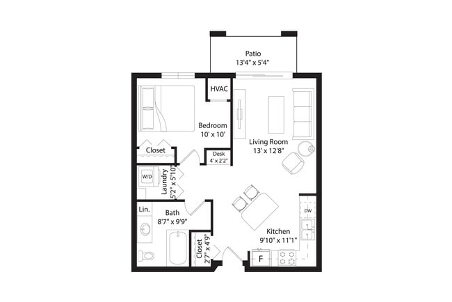 Floorplan - Quarry Ridge Apartments