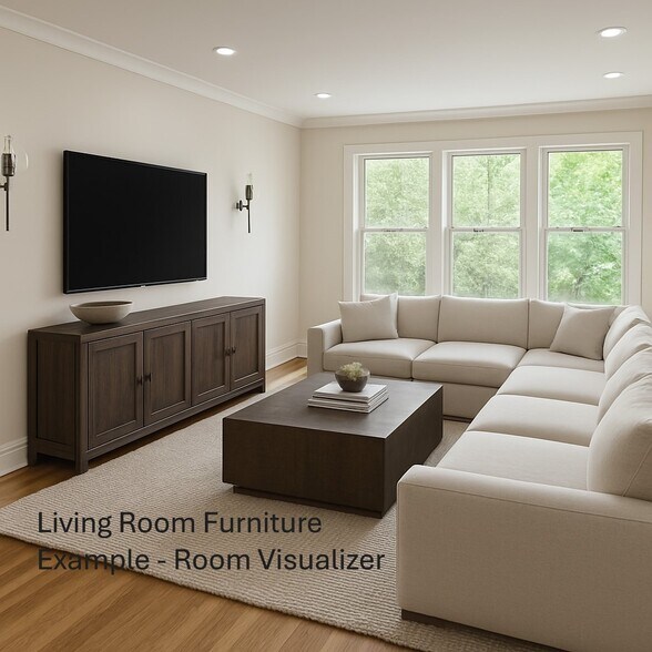 Living Room - Furniture Visualizer - 2337 W Roscoe St