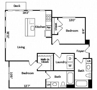 Floorplan - Two 10 by Vintage