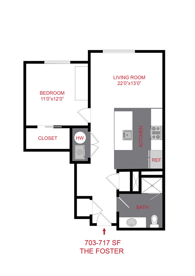 Floorplan - 7/S Denver Haus