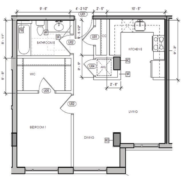 Floorplan - Columbia Hills Apartments