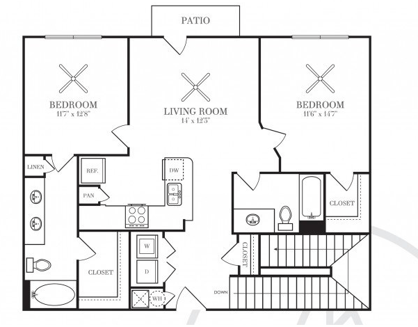 Floorplan - Riverside Park