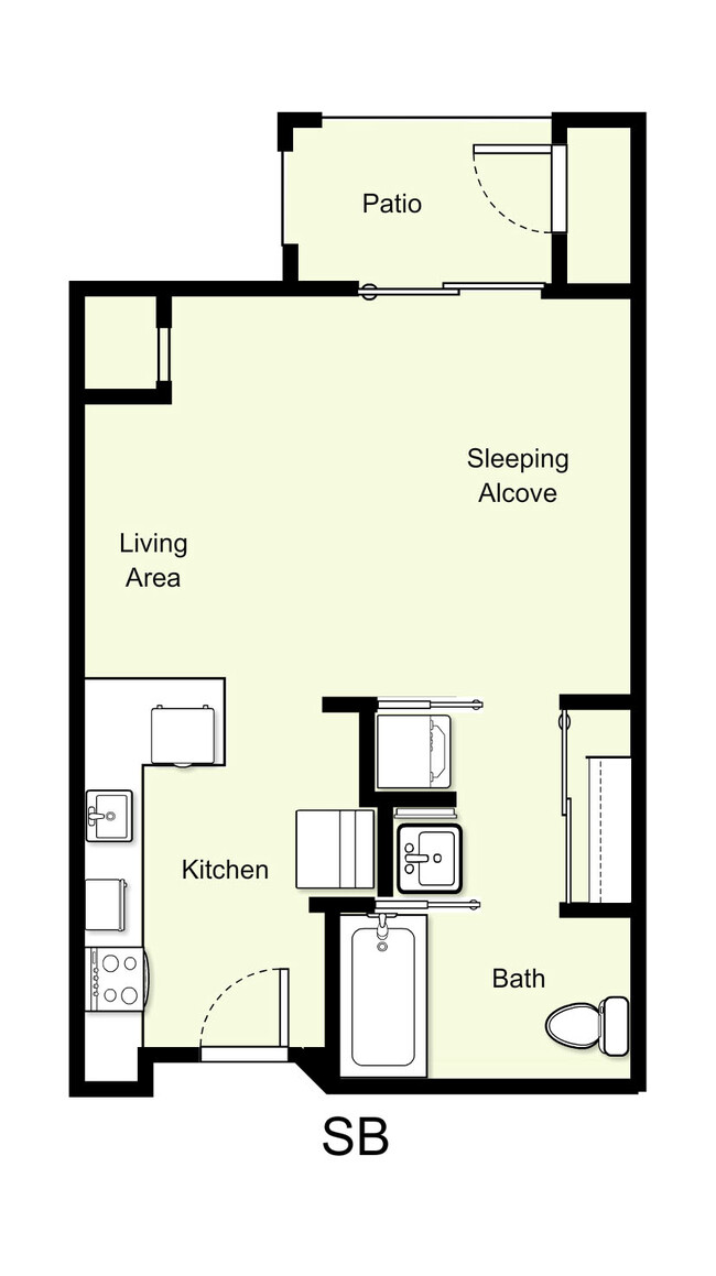 Floorplan - Westgate Village Independent Senior Living