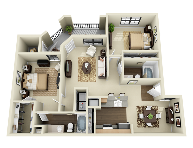 Floorplan - Mission at La Villita