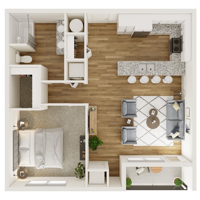 Floorplan - The Parker CLO