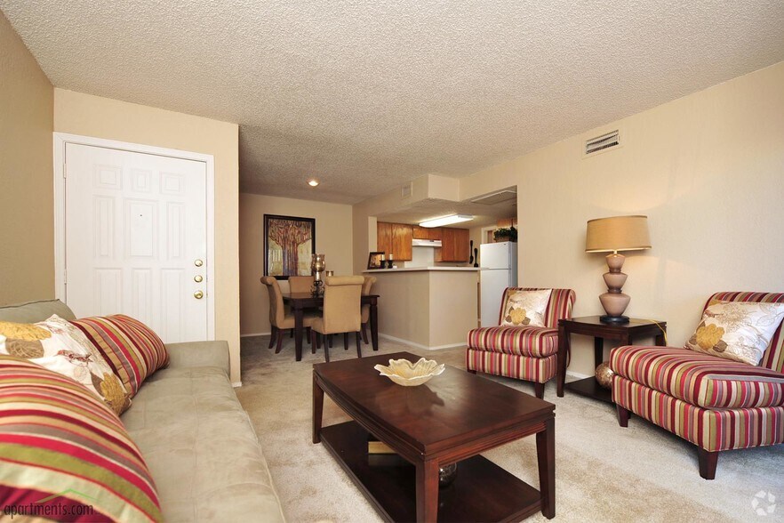 Living Room - Cedar Bend Apartments