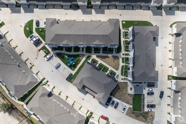 Drone Shot of Community - Enclave at Mason Creek