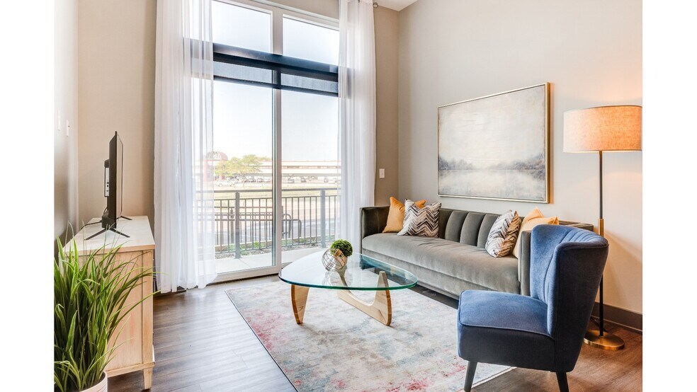 Living Room - VER at Proscenium Apartments
