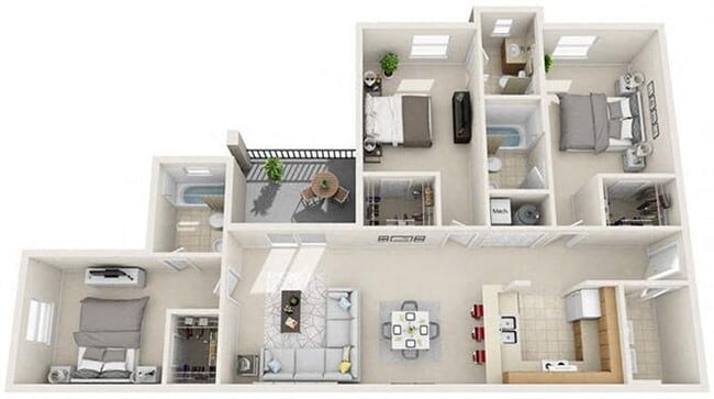 Floorplan - Tivoli Gainesville