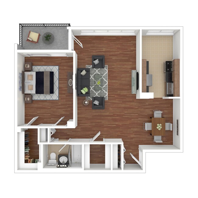 Floorplan - Colesville Towers Apartments