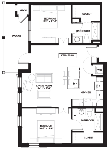 Floorplan - Holbrook Acworth - Active Senior