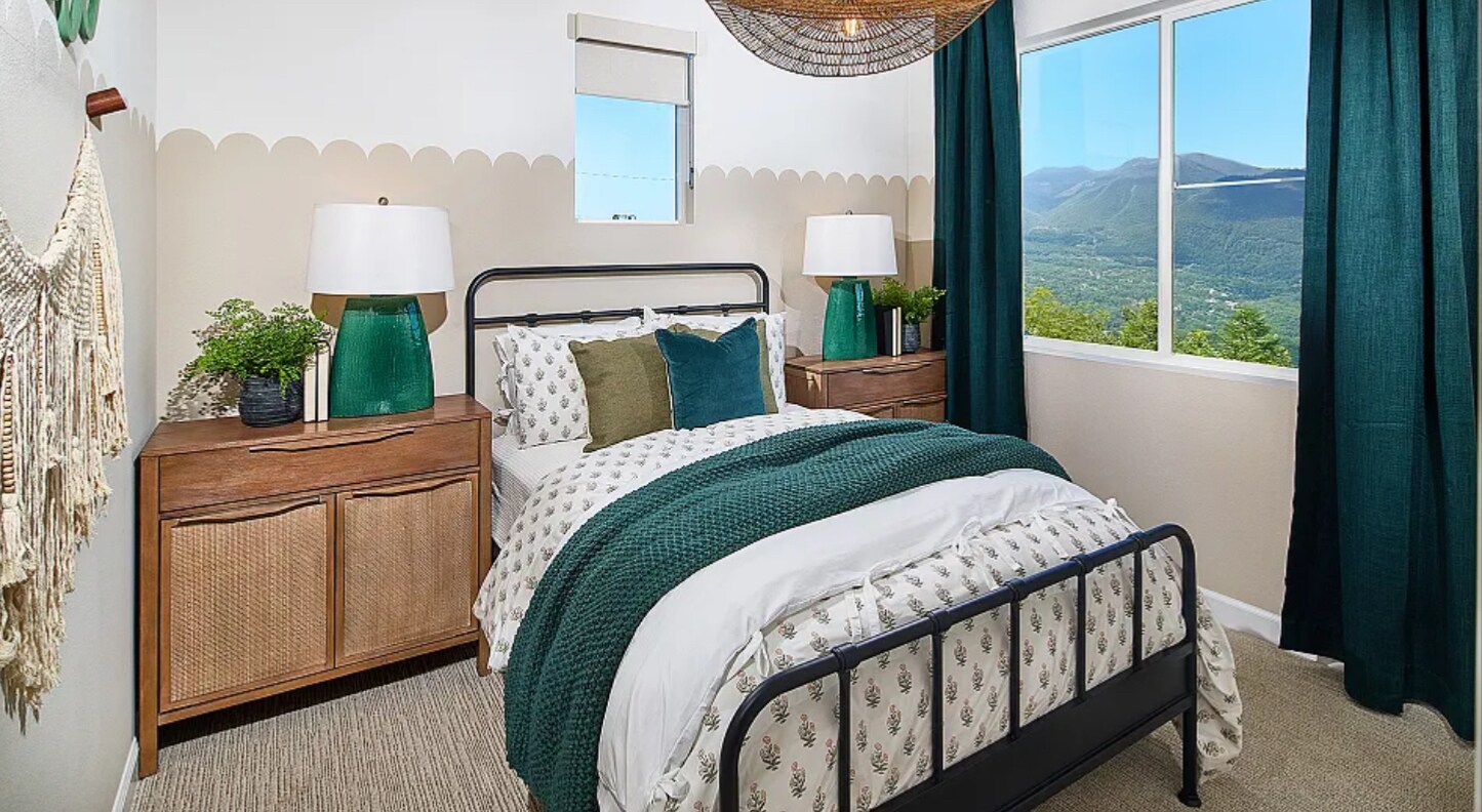 Guest room 1 rendering - 438 Caliper Way