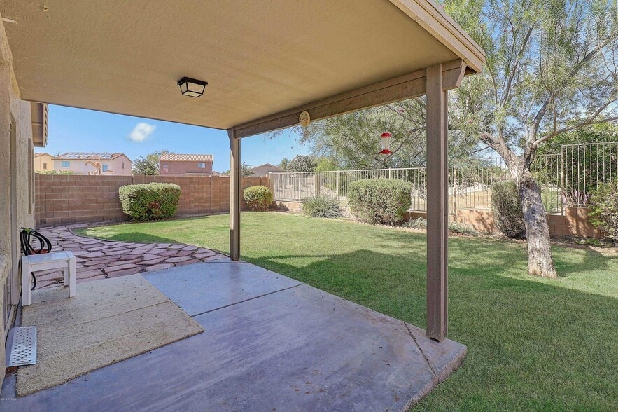 Backyard - 25586 W North Star Ln