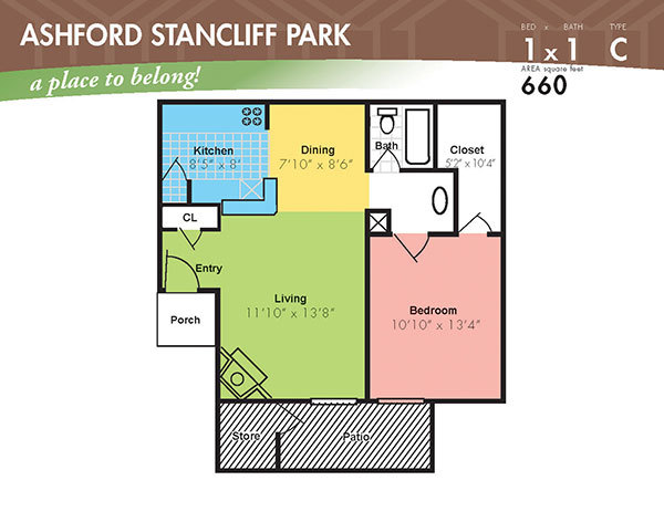 Floorplan - Ashford Stancliff Park